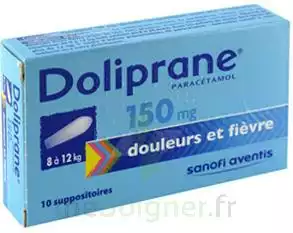 Doliprane 150 Mg Suppositoires 2plq/5 (10) à CARCASSONNE