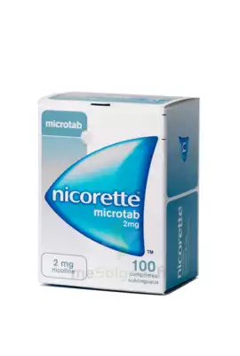 Nicorette Microtab 2 Mg, Comprimé Sublingual 100 à CARCASSONNE