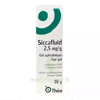 Siccafluid 2,5 Mg/g, Gel Ophtalmique à CARCASSONNE