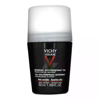 Vichy Homme Déodorant Anti-transpirant Bille/50ml à CARCASSONNE