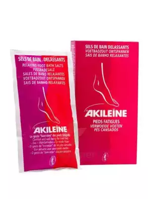 Akileine Soins Rouges Sels De Bain DÉlassant 2sach/150g à CARCASSONNE