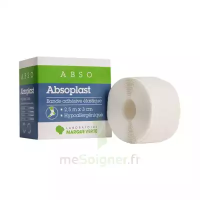 Absoplast Bande Adhésive élastique 2,5 M X 10 Cm à CARCASSONNE
